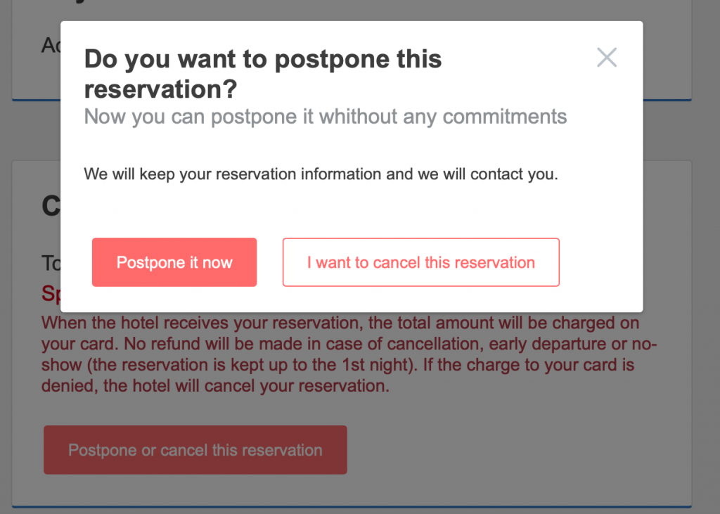 Your customers can now postpone their bookings. This is how you activate it